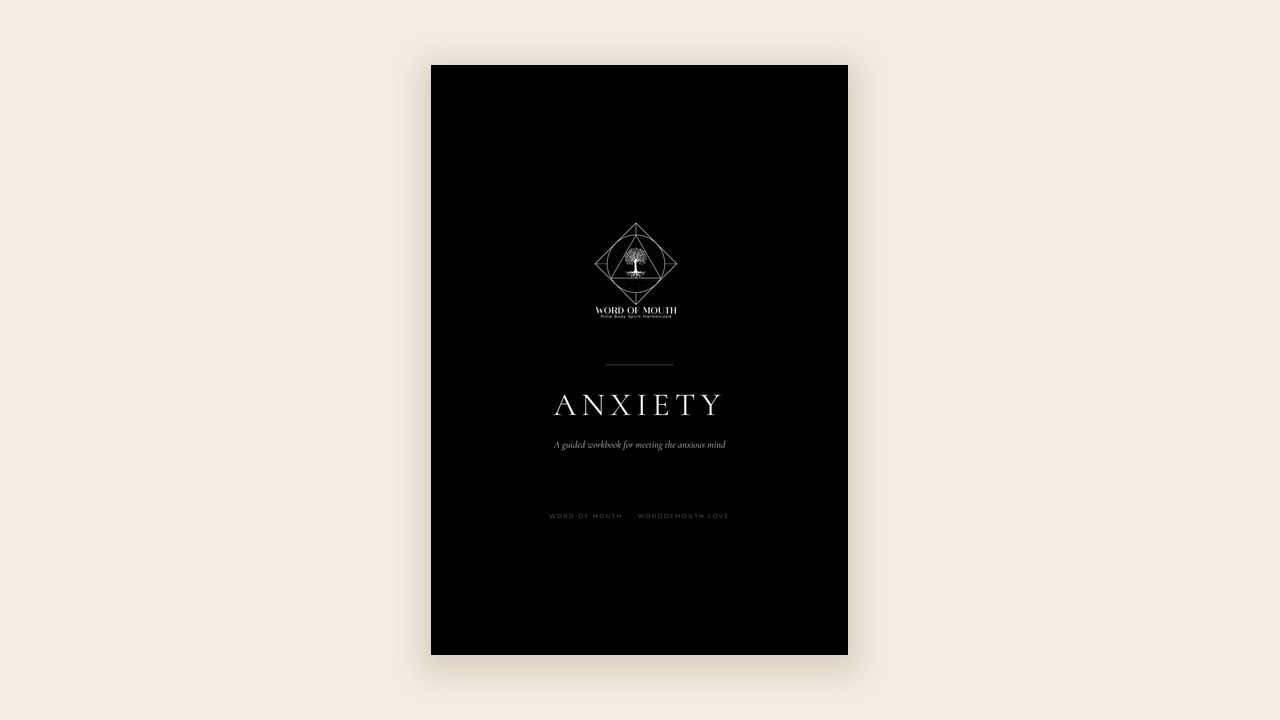 Anxiety Workbook
